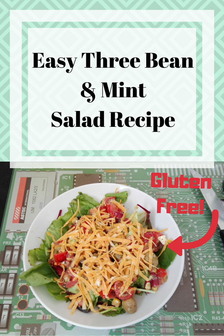 Easy Three Bean & Mint Salad Recipe (1)
