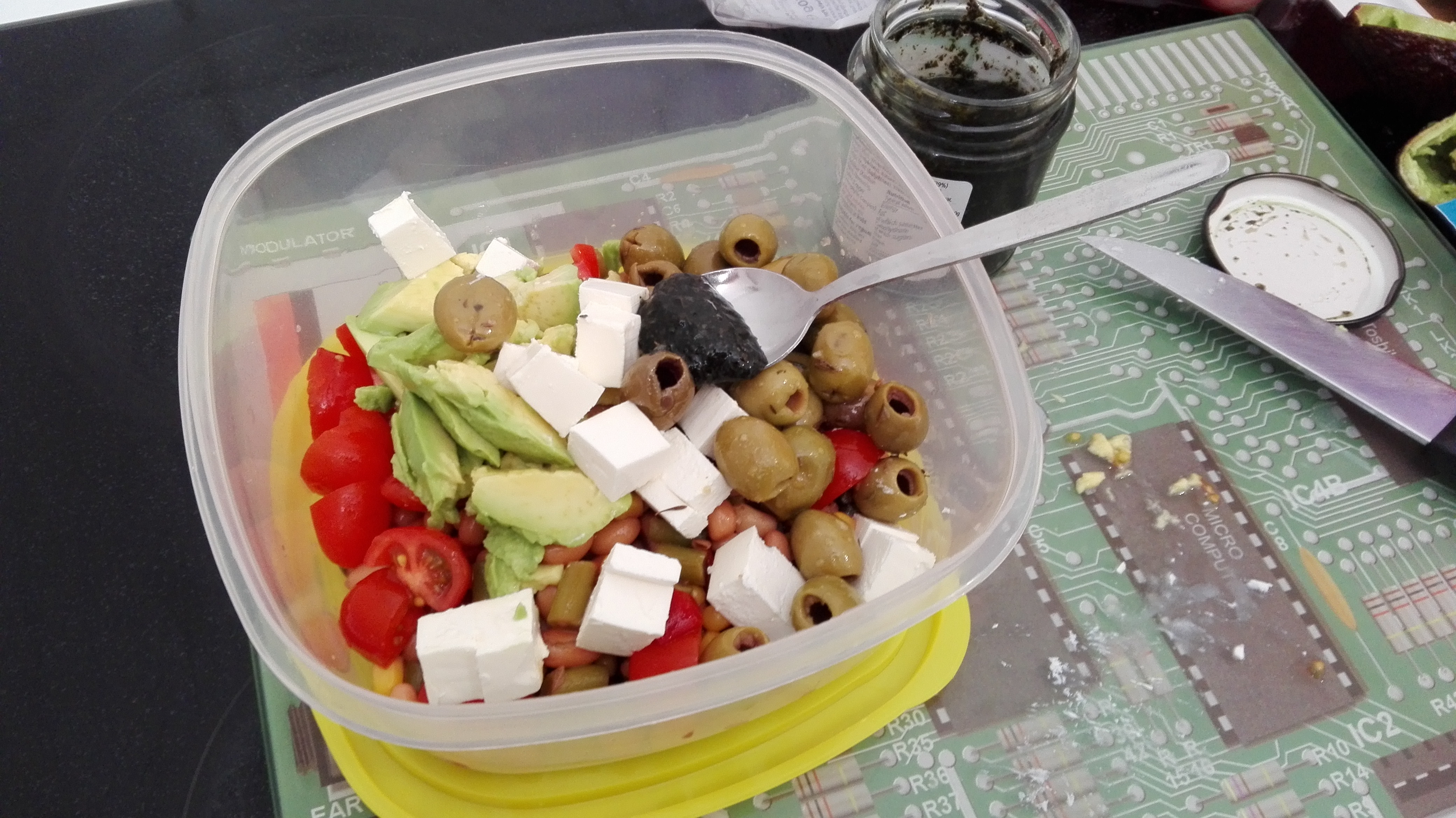 easy bean salad recipe