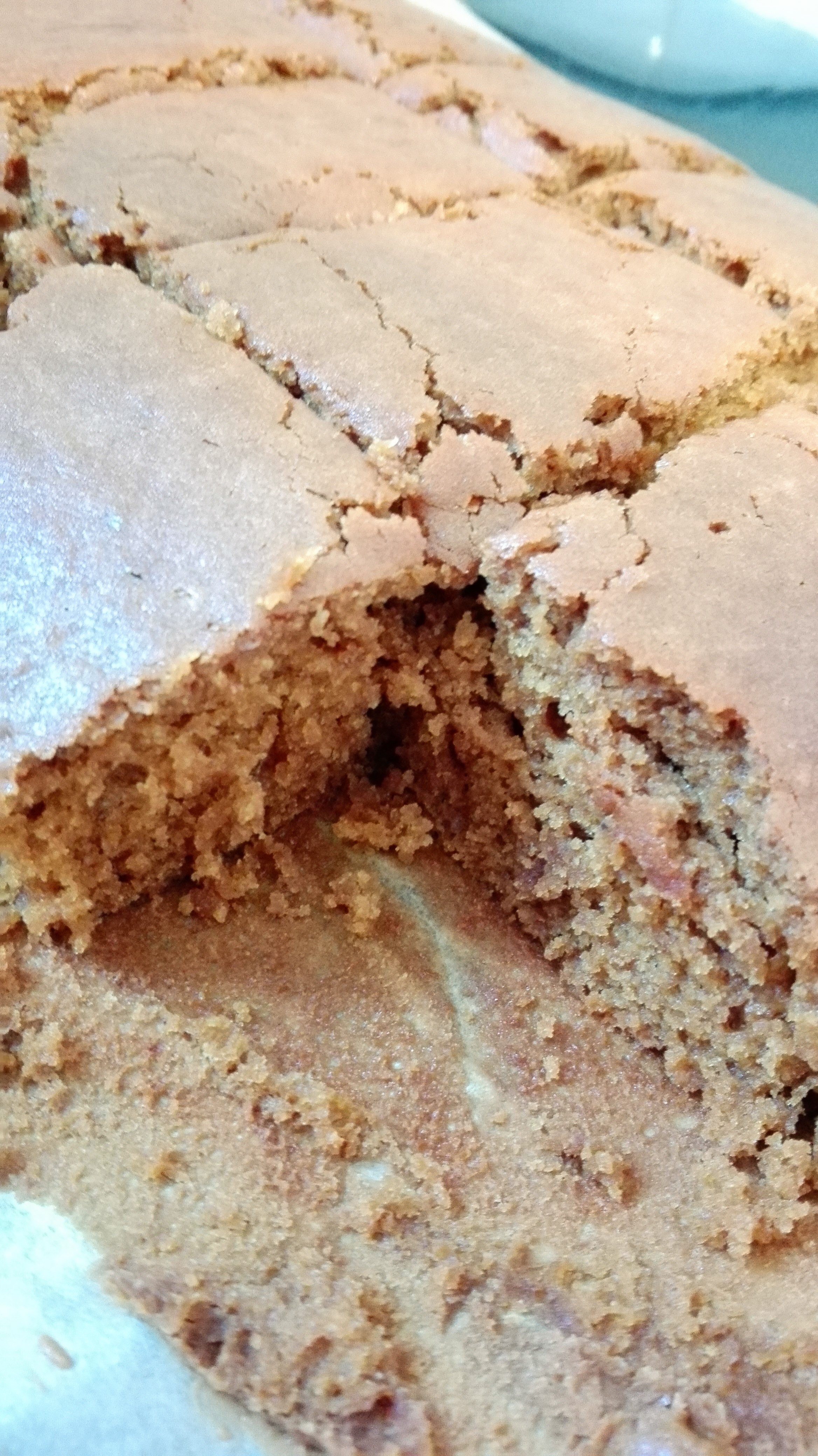 yorkshire parkin sliced up ready to eat