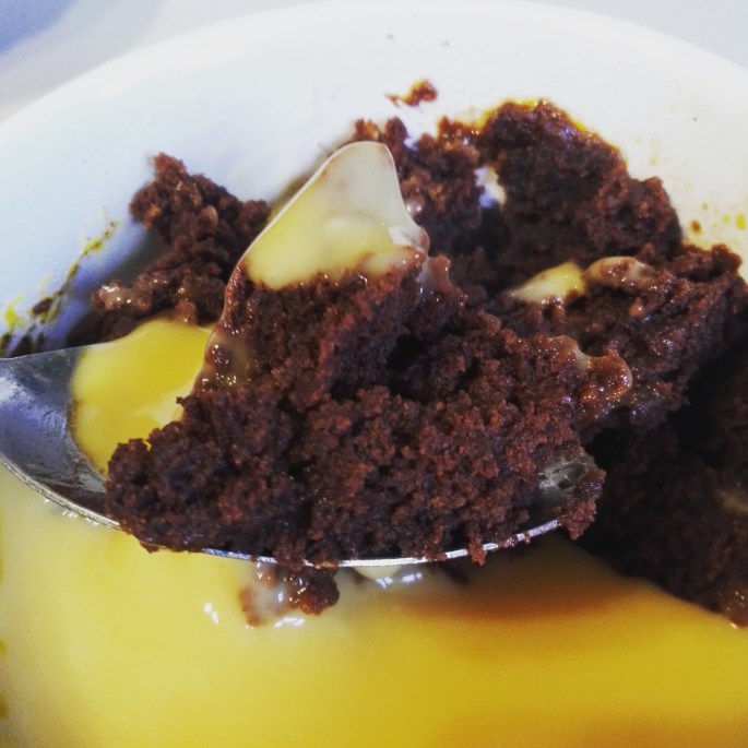 gluten free vegan chocolate mug cake recipe pudding with dairy free custard