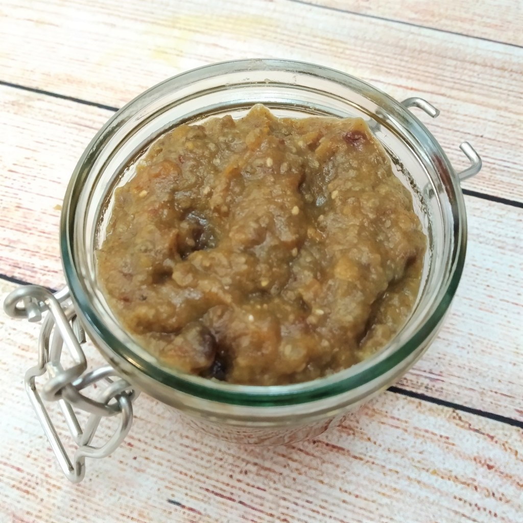 plant based cinnamon and raisin chia jam, sugar free