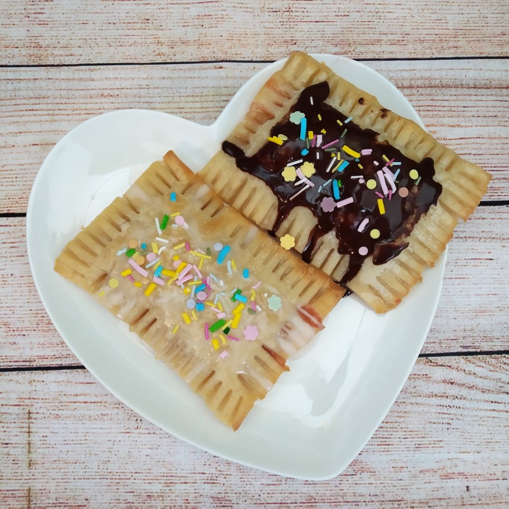 gluten free dairy free breakfast pastries with sprinkles